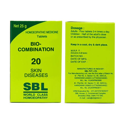 SBL Bio-Combination 20 Tablet
